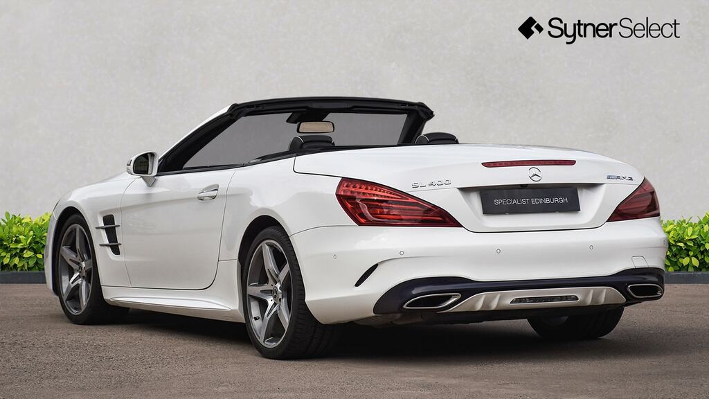 Mercedes-Benz SL Class Sl 400 Amg Line 9G-tronic White #2
