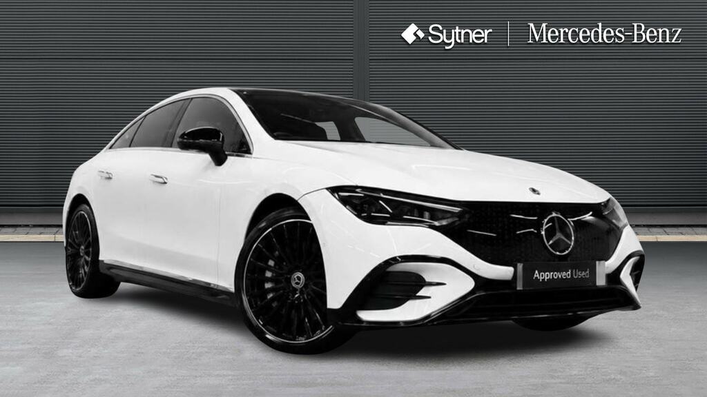 Mercedes-Benz EQE Eqe 350 215Kw Amg Line Nt Ed Prem 96Kwh White