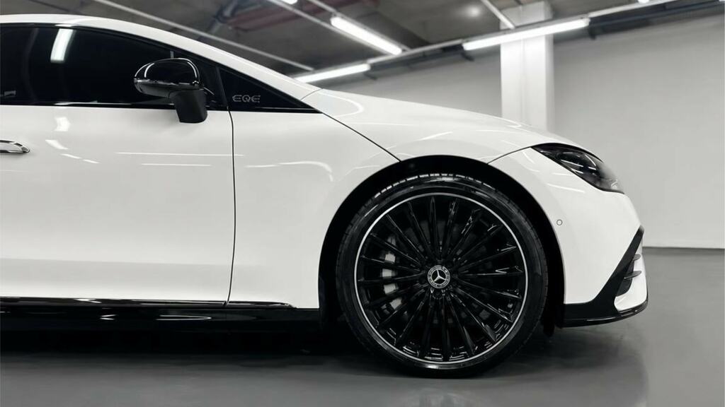 Mercedes-Benz EQE Eqe 350 215Kw Amg Line Nt Ed Prem 96Kwh White #5