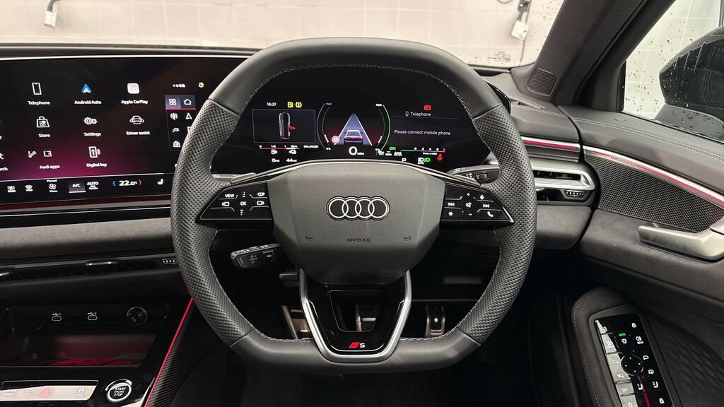 Audi A6 Saloon 50 Tfsi E 17.9Kwh Quattro Sport S Tronic Black #10