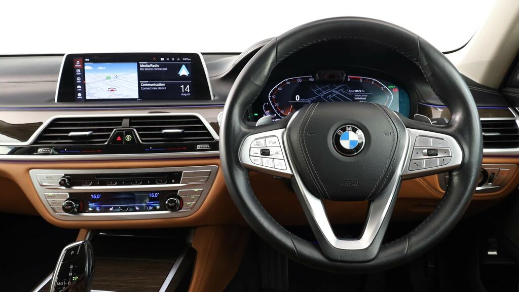 BMW 7 Series 730D Xdrive Mht Grey #5
