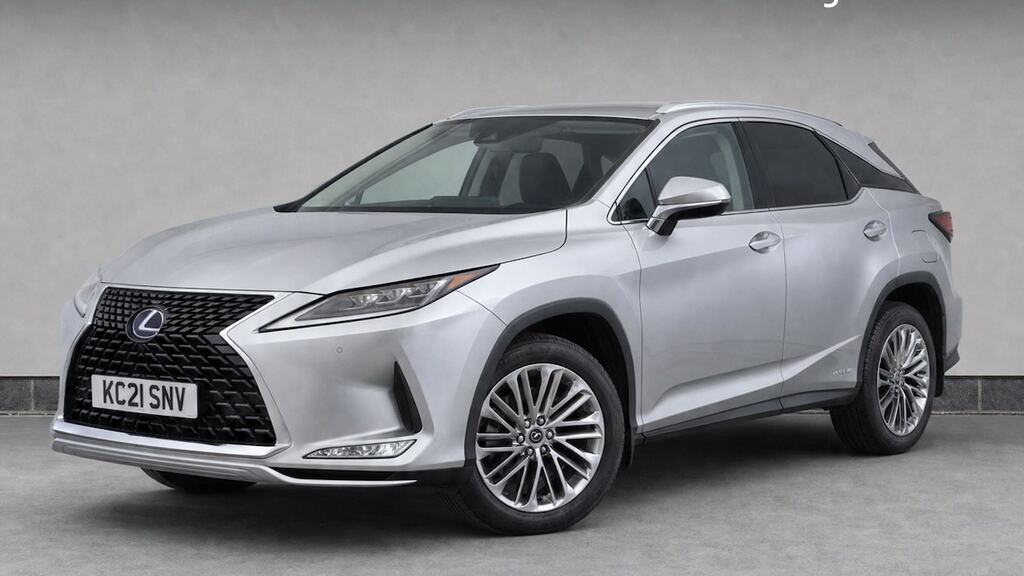Lexus RX 450H 3.5 Takumi Cvt Silver #2