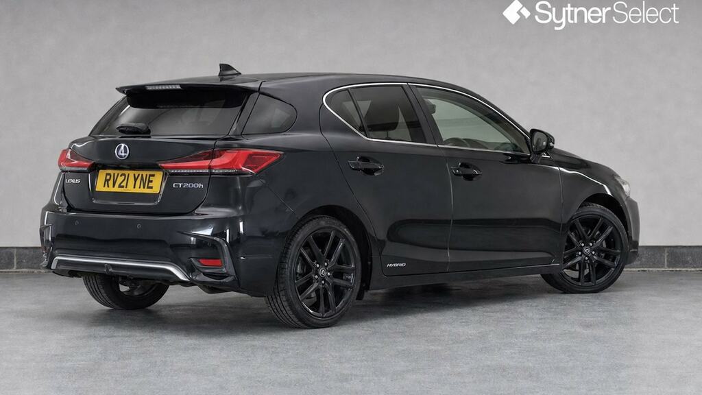 Lexus CT 200H 1.8 Cvt Black #4