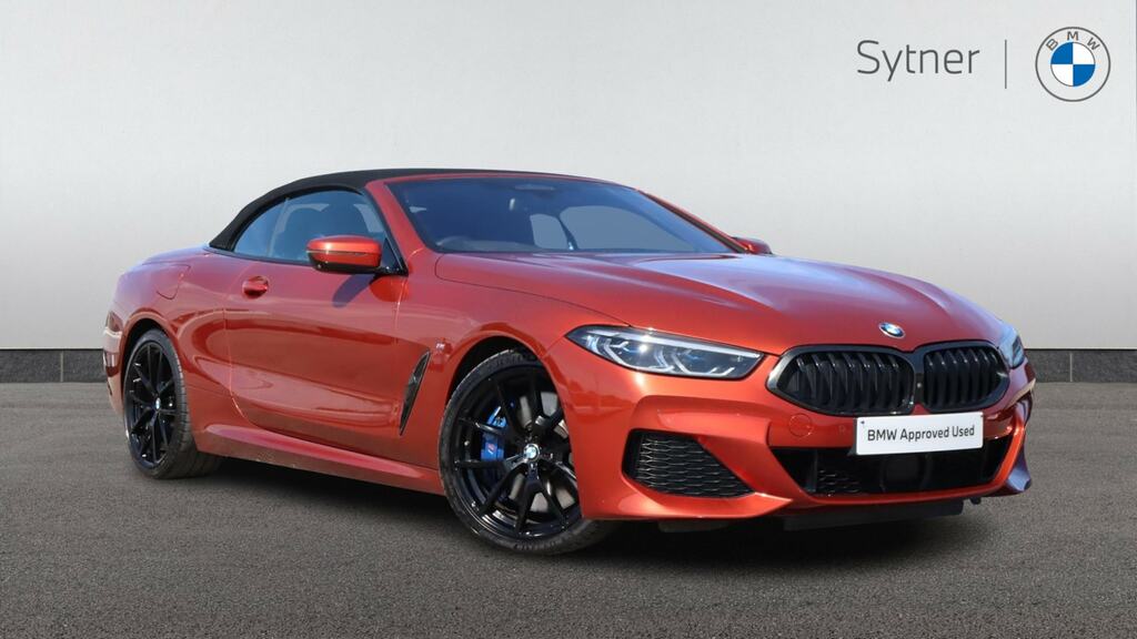 BMW 8 Series 840D Xdrive Orange #2