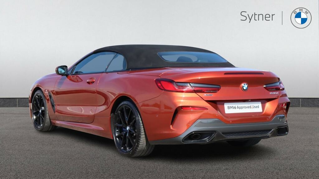 BMW 8 Series 840D Xdrive Orange #4