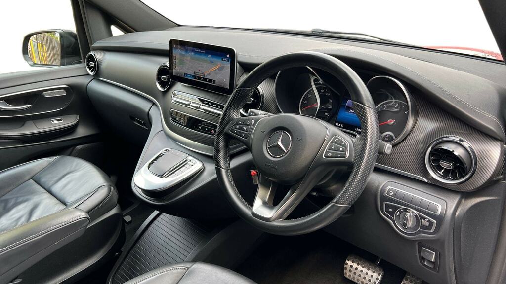 Mercedes-Benz V Class V300 D Amg Line 9G-tronic Extra Long Black #3