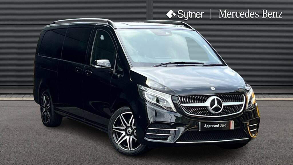 Mercedes-Benz V Class V300 D Amg Line 9G-tronic Extra Long Black