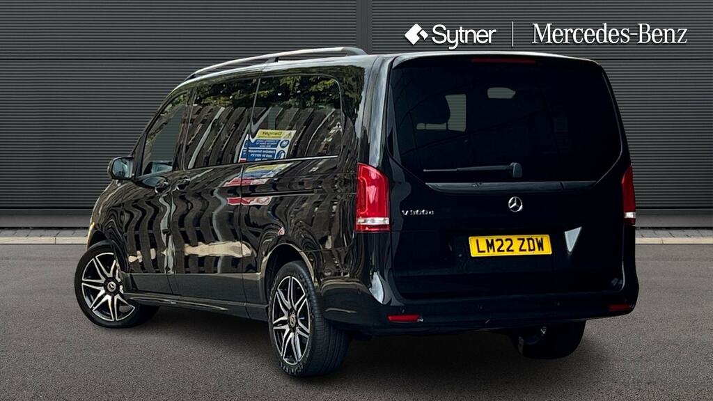 Mercedes-Benz V Class V300 D Amg Line 9G-tronic Extra Long Black #2