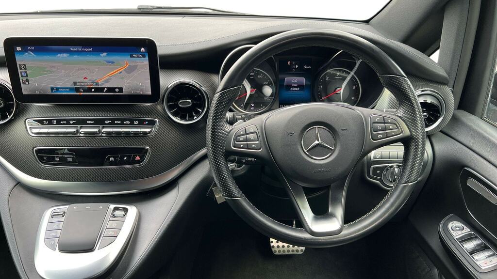 Mercedes-Benz V Class 2.0 V220d Sport G-tronic Euro 6 Ss 8 Seat Black #9