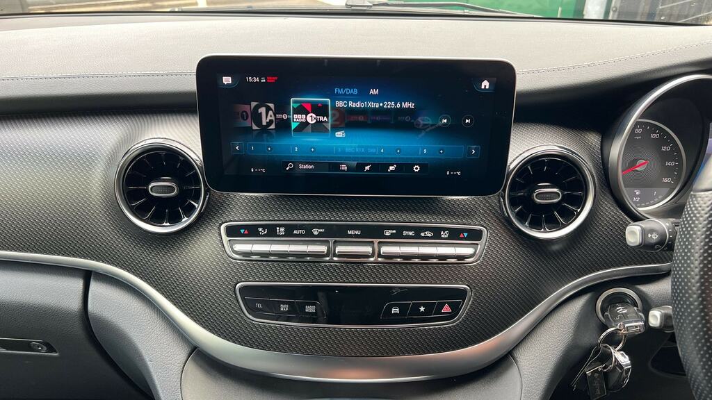 Mercedes-Benz V Class 2.0 V220d Sport G-tronic Euro 6 Ss 8 Seat Black #15