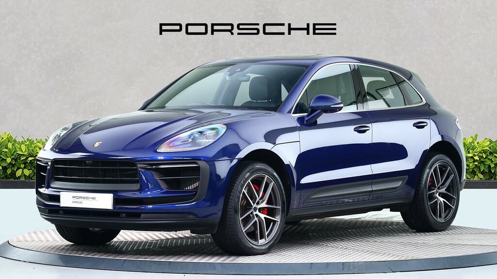 Porsche Macan S Pdk Blue #3