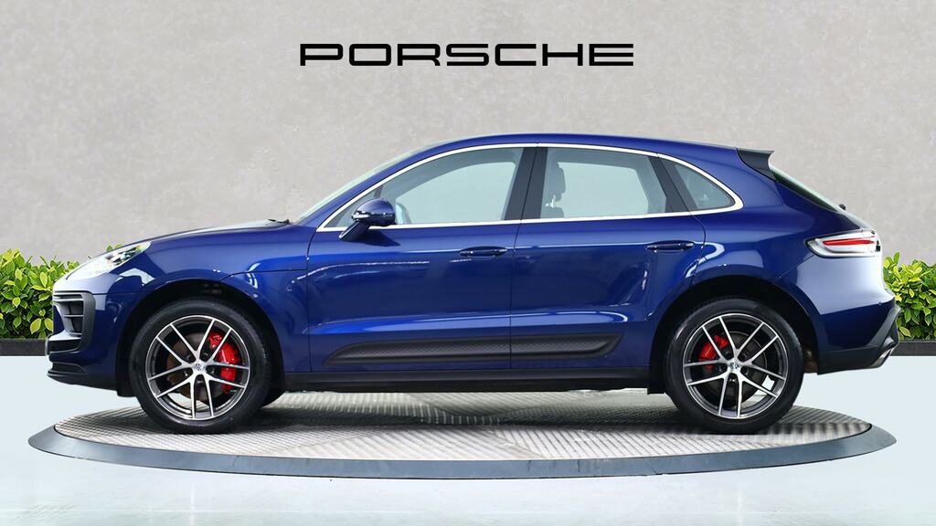 Porsche Macan S Pdk Blue #4