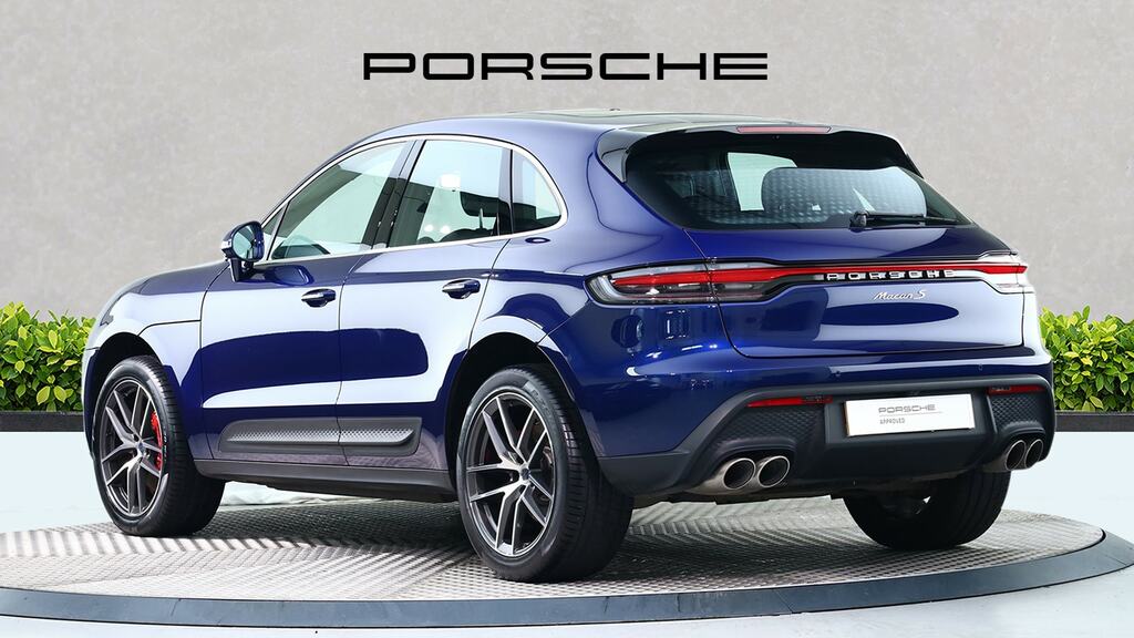 Porsche Macan S Pdk Blue #5