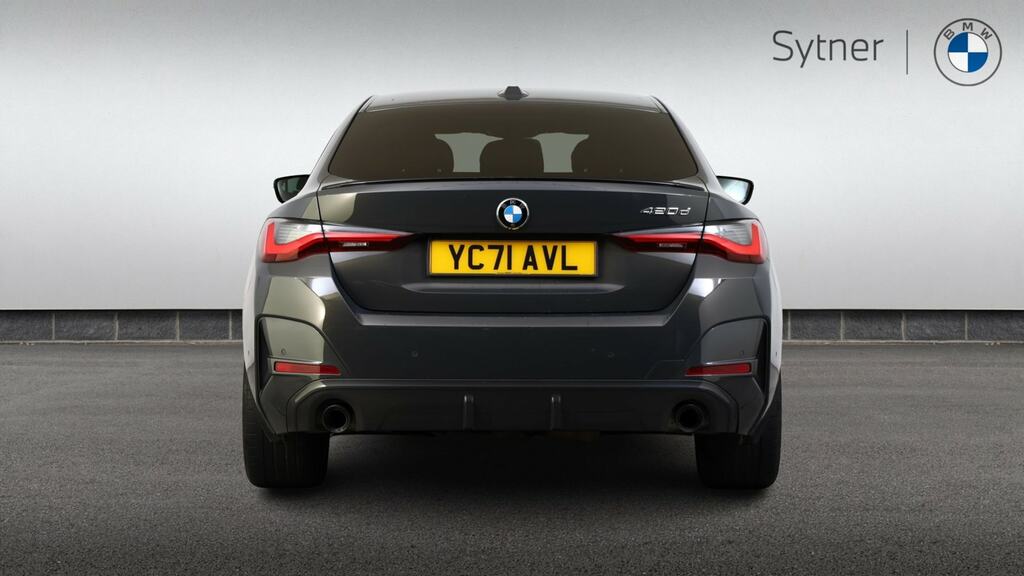 BMW 4 Series Gran Coupe 2.0 420I M Sport Coupe Euro 6 Ss Black #14