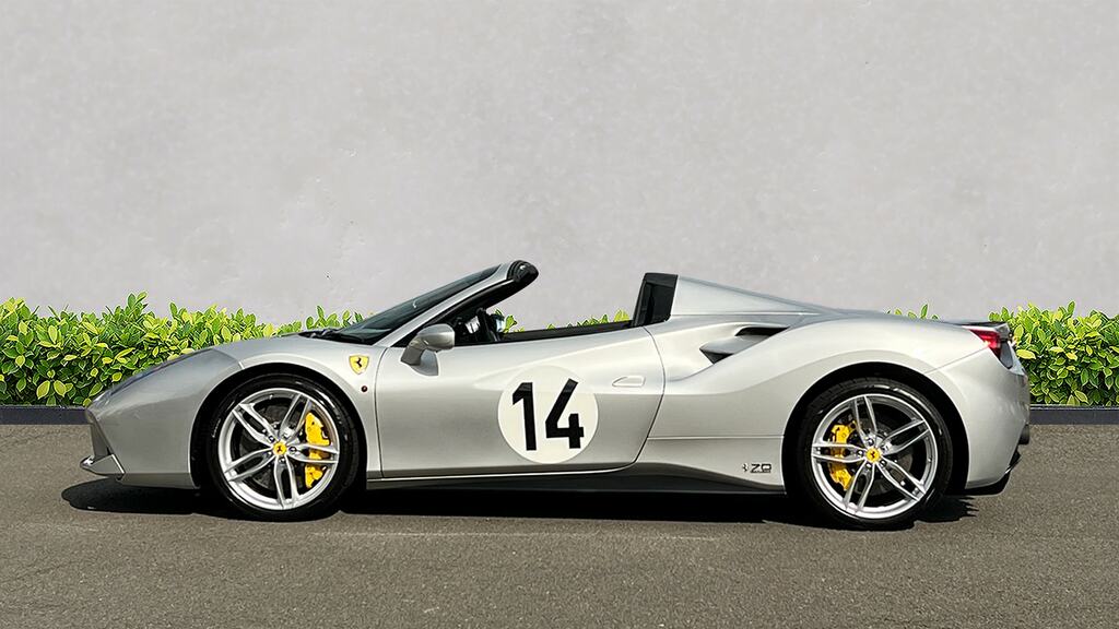 Ferrari 488 Spider 2dr Auto Silver #4