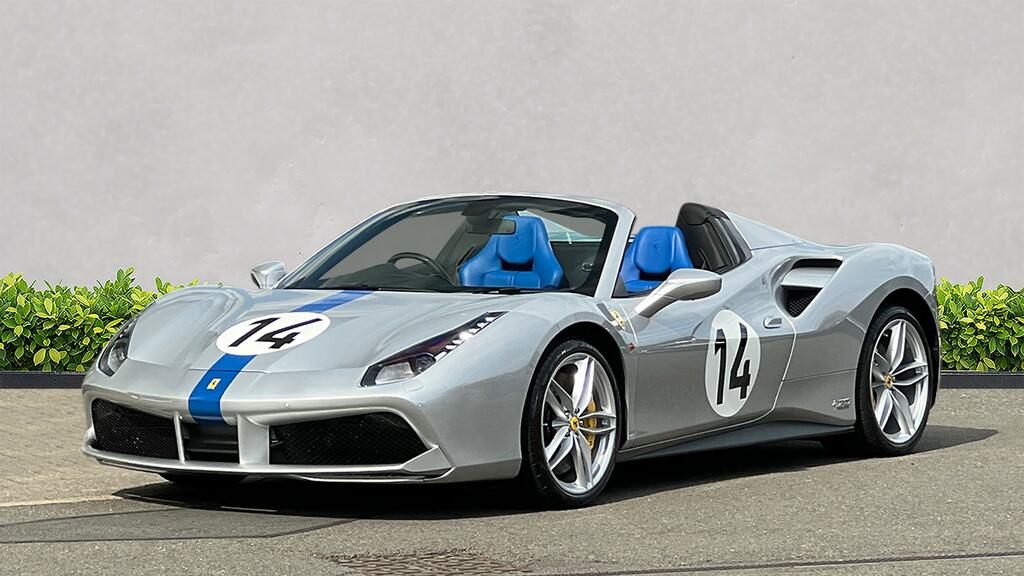 Ferrari 488 Spider 2dr Auto Silver #5
