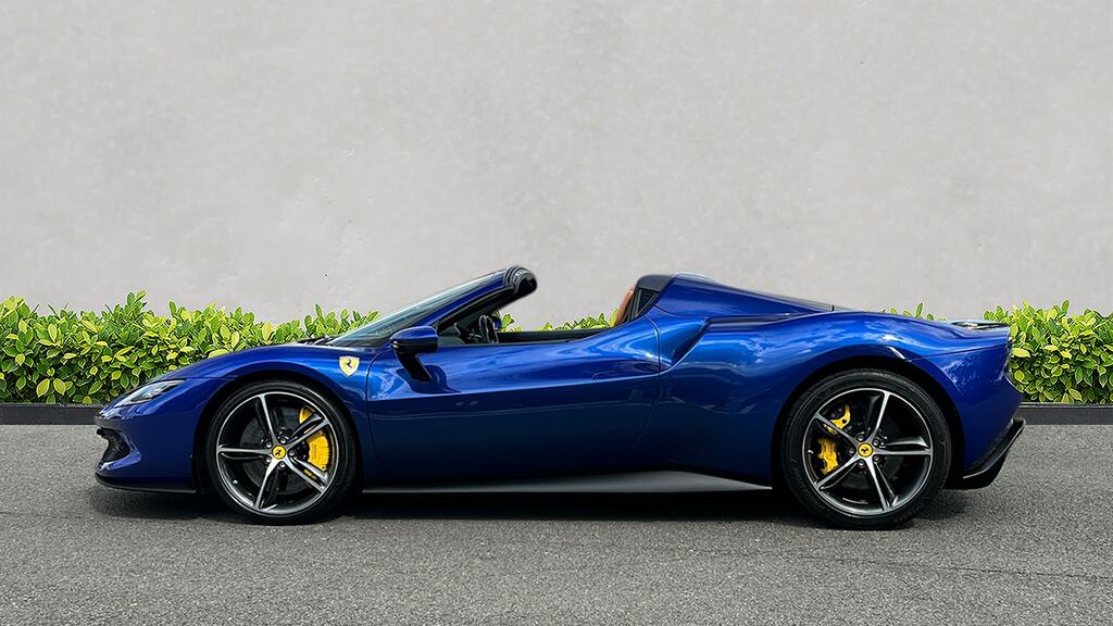 Ferrari 296 Gts 296 Gts Spider Blue #4