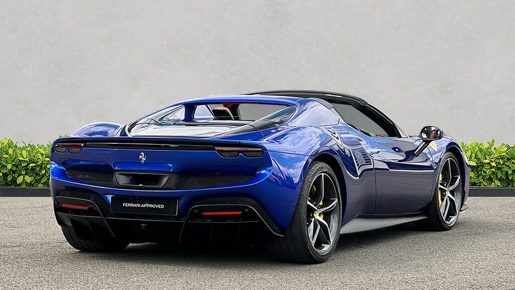 Ferrari 296 Gts 296 Gts Spider Blue #6