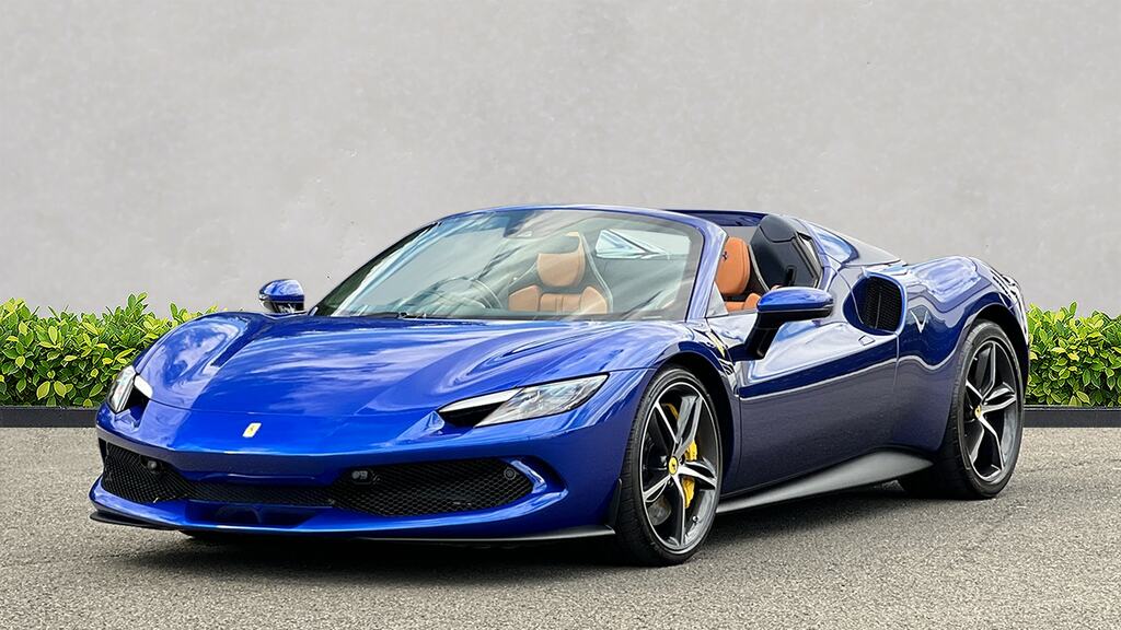 Ferrari 296 Gts 296 Gts Spider Blue #5