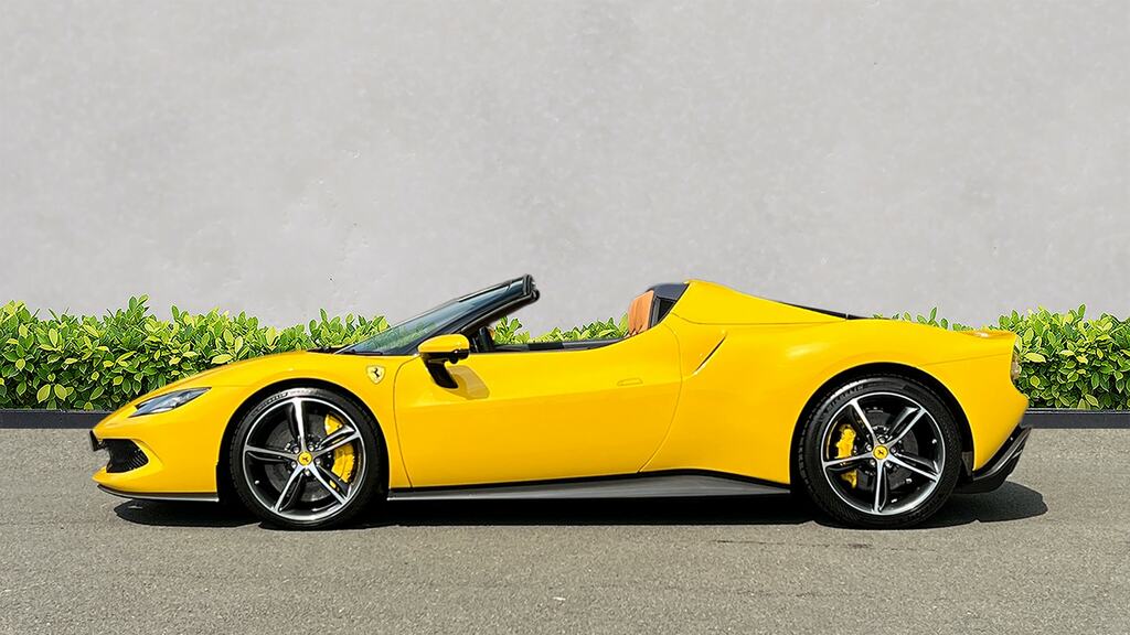 Ferrari 296 Gts 296 Gts Spider Yellow #4