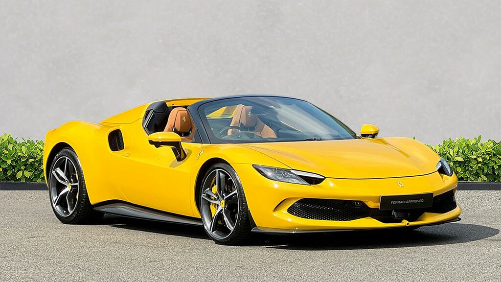 Ferrari 296 Gts 296 Gts Spider Yellow #2