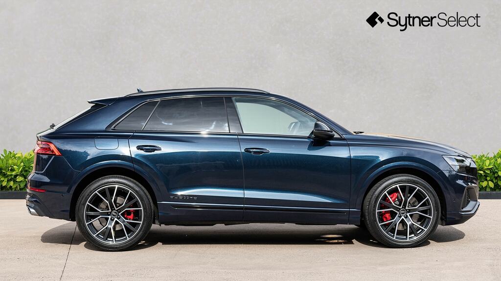 Audi Q8 Sq8 Tfsi Quattro Black Edition Tiptronic SM73AAF Blue #6
