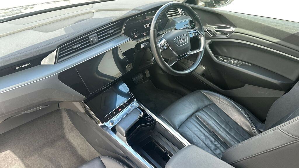 Audi E-tron 300Kw 55 Quattro 95Kwh KY19OCN Grey #2