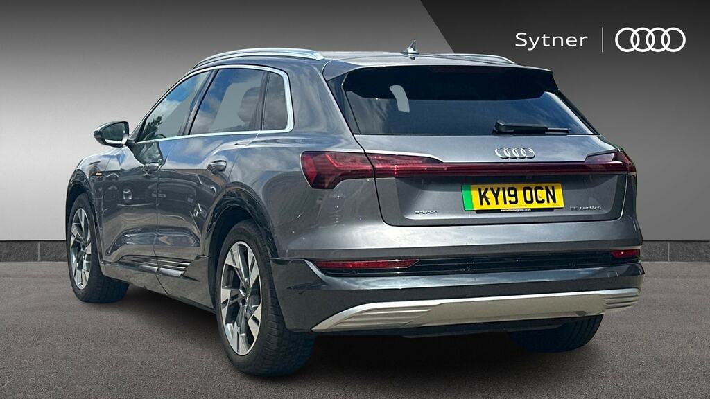 Audi E-tron 300Kw 55 Quattro 95Kwh KY19OCN Grey #3