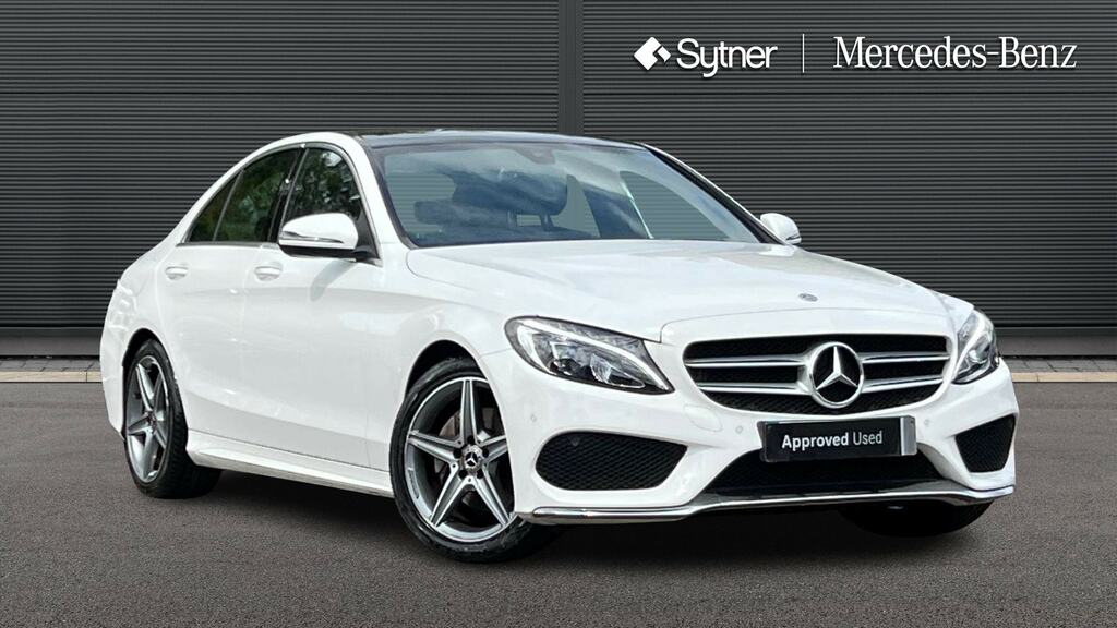 Mercedes-Benz C Class Estate 2.1 C220d Amg Line G-tronic Euro 6 Ss 5 Black #1