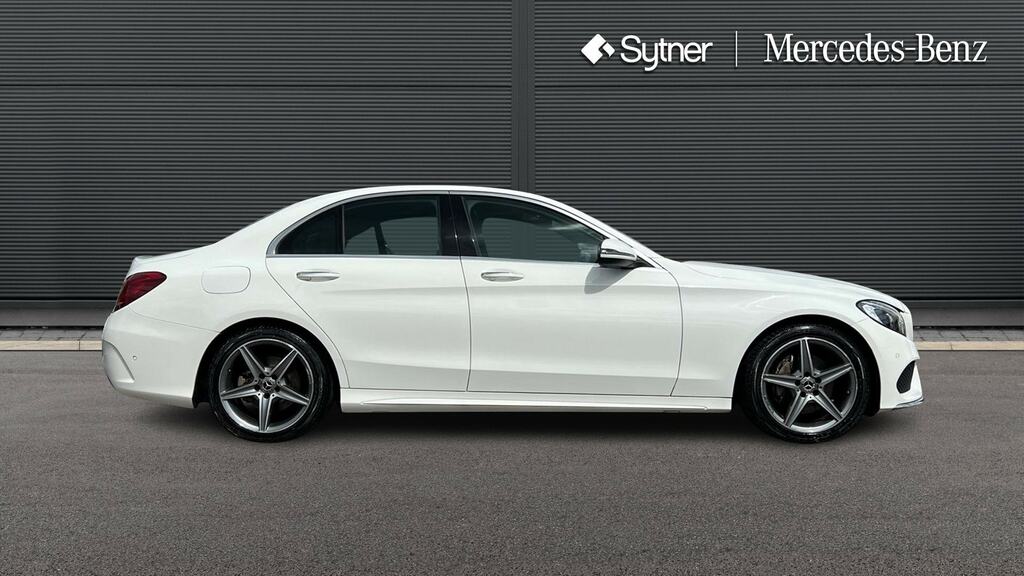 Mercedes-Benz C Class Estate 2.1 C220d Amg Line G-tronic Euro 6 Ss 5 Black #4