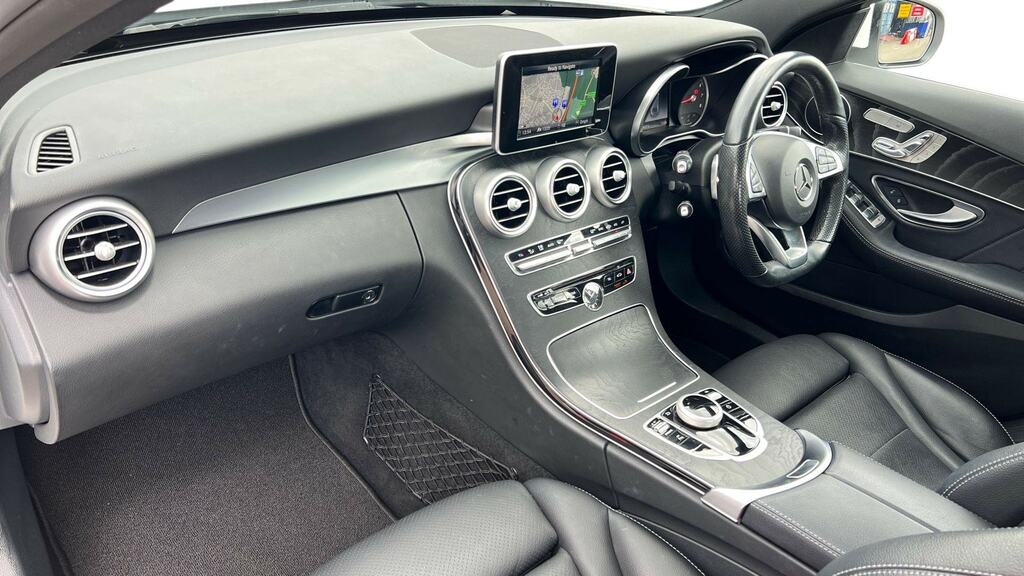 Mercedes-Benz C Class Estate 2.1 C220d Amg Line G-tronic Euro 6 Ss 5 Black #8