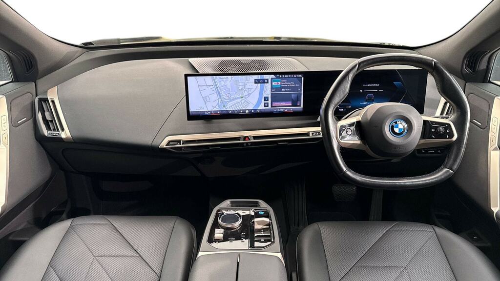 BMW iX 240Kw Xdrive40 M Sport 76.6Kwh Black #4