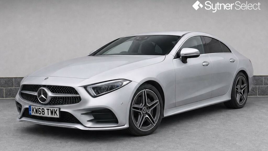 Mercedes-Benz CLS Cls 350D 4Matic Amg Line Premium 9G-tronic Silver #2