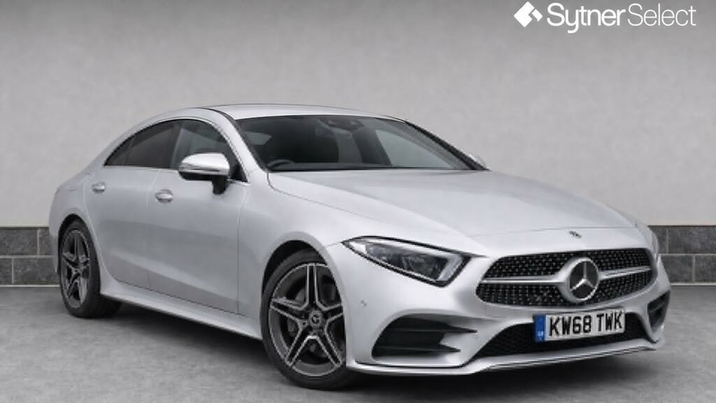 Mercedes-Benz CLS Cls 350D 4Matic Amg Line Premium 9G-tronic Silver