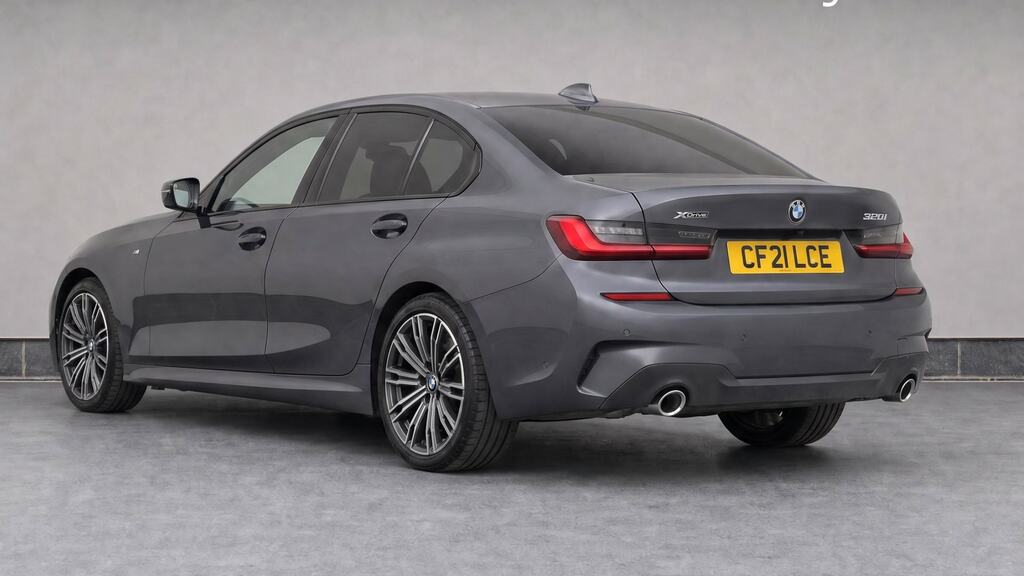 BMW 3 Series 2.0 320I M Sport Saloon Euro 6 S Black #3