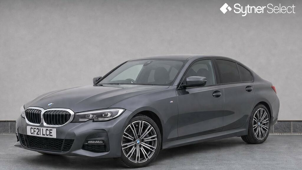 BMW 3 Series 2.0 320I M Sport Saloon Euro 6 S Black #2