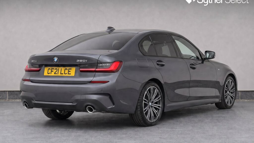 BMW 3 Series 2.0 320I M Sport Saloon Euro 6 S Black #4