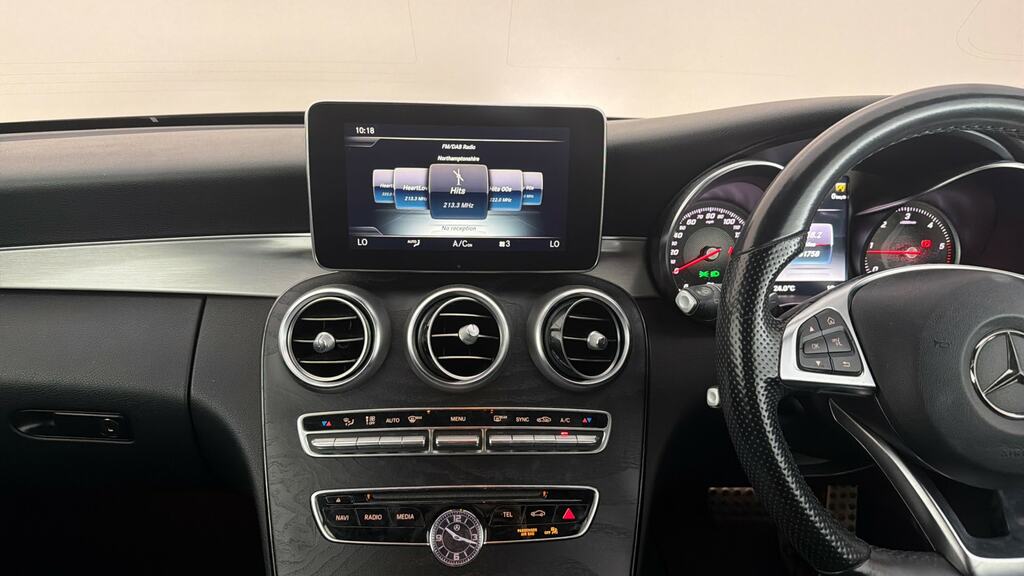 Mercedes-Benz C Class Saloon 2.1 C220d Sport Premium G-tronic Euro 6 Grey #11
