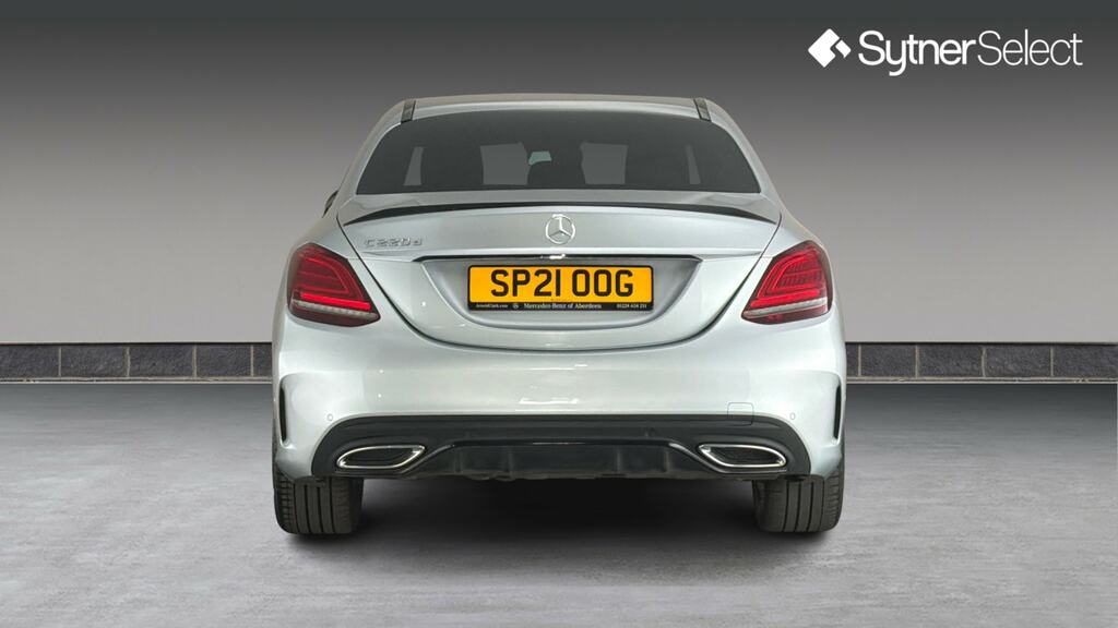 Mercedes-Benz C Class C220d Amg Line Night Edition Premium 9G-tronic Silver #5