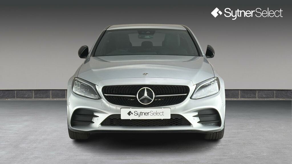 Mercedes-Benz C Class C220d Amg Line Night Edition Premium 9G-tronic Silver #4