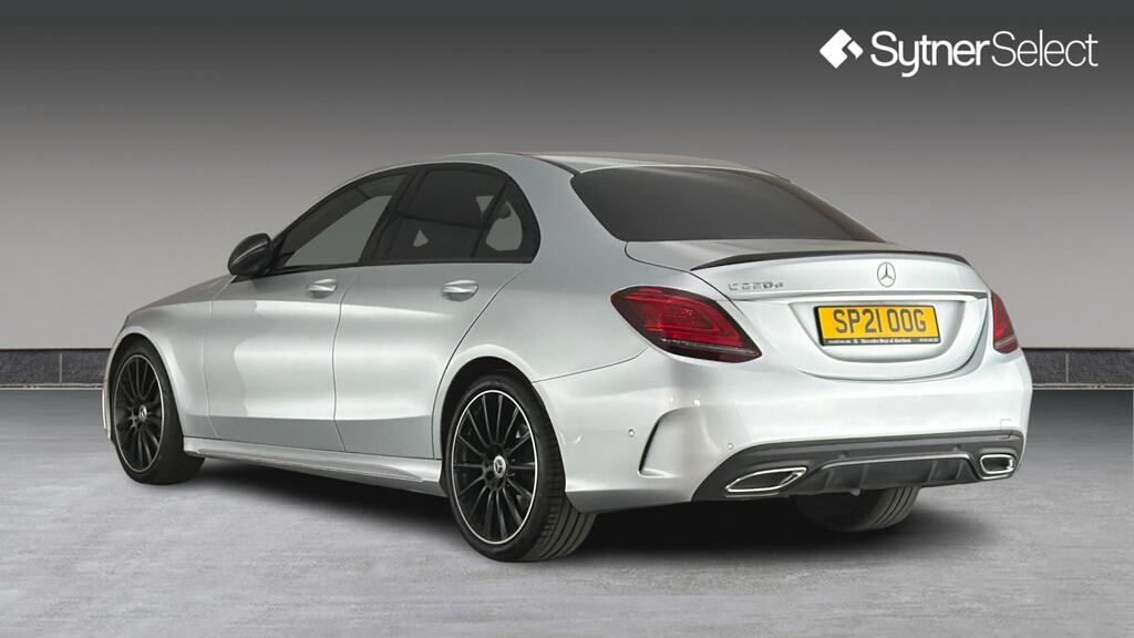 Mercedes-Benz C Class C220d Amg Line Night Edition Premium 9G-tronic Silver #2