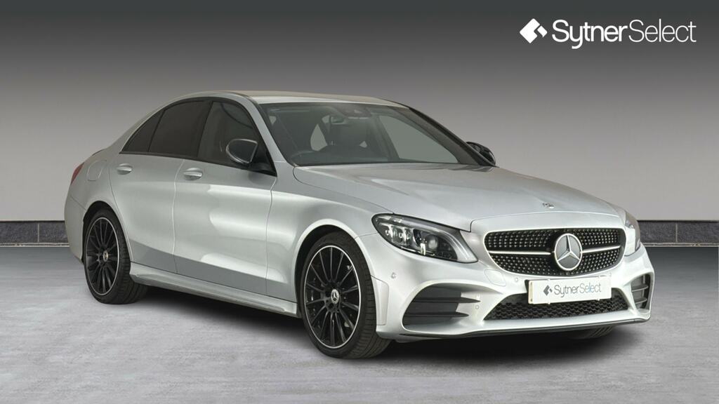 Mercedes-Benz C Class C220d Amg Line Night Edition Premium 9G-tronic Silver