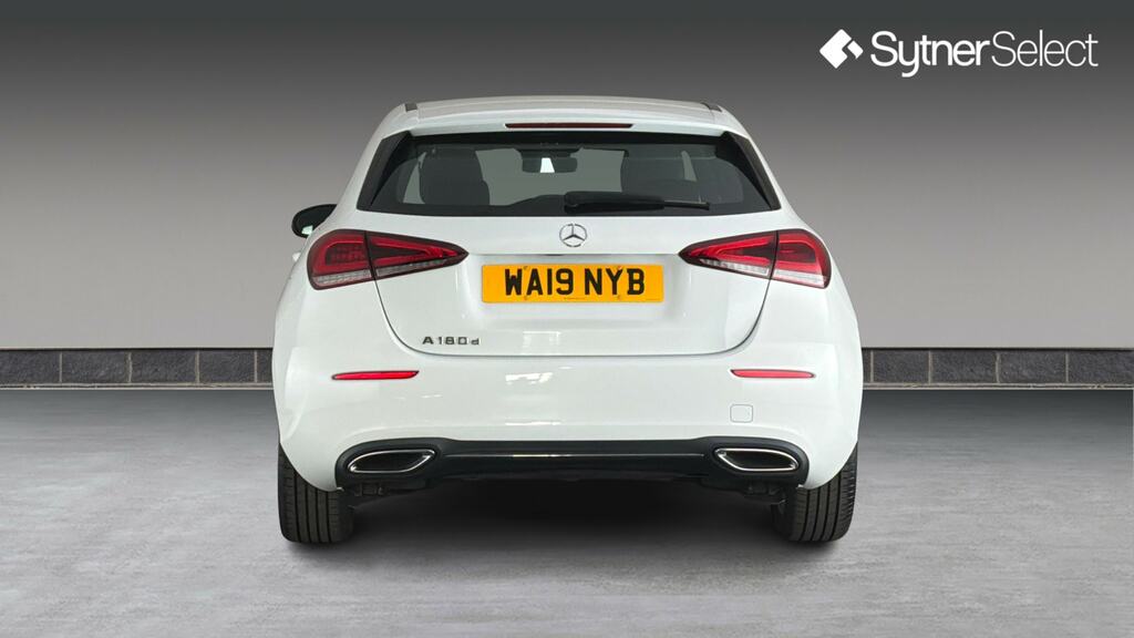 Mercedes-Benz A Class A180d Sport White #5