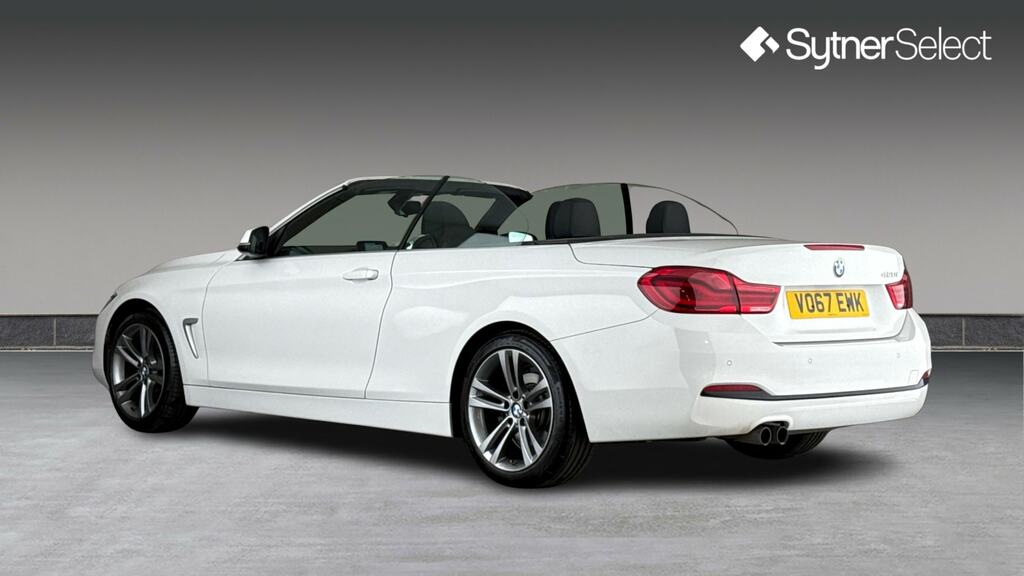 BMW 4 Series 420I Sport Professional Media White #4