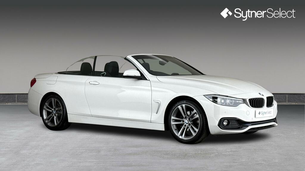 BMW 4 Series 420I Sport Professional Media White #2