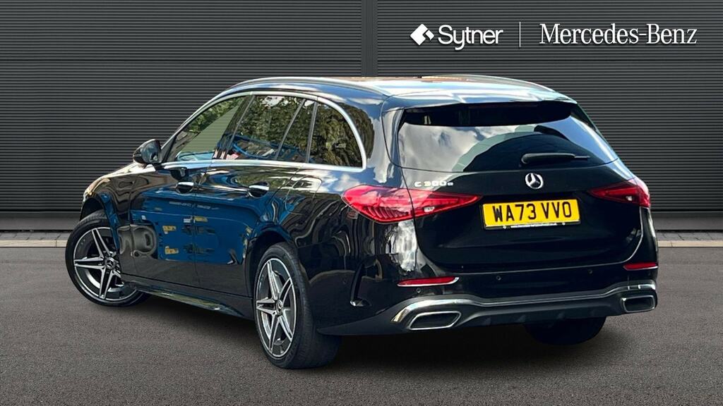 Mercedes-Benz C Class C300e Amg Line Premium Plus 9G-tronic WA73VVO Black #2