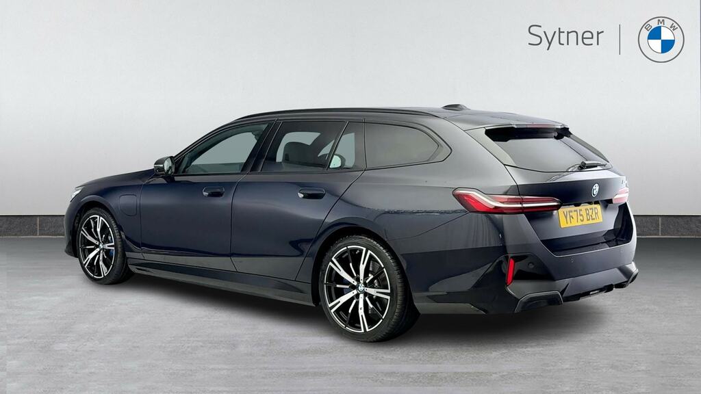 BMW 5 Series 530E M Sport YF75BZR Black #2