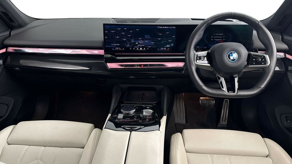 BMW 5 Series 530E M Sport YF75BZR Black #4