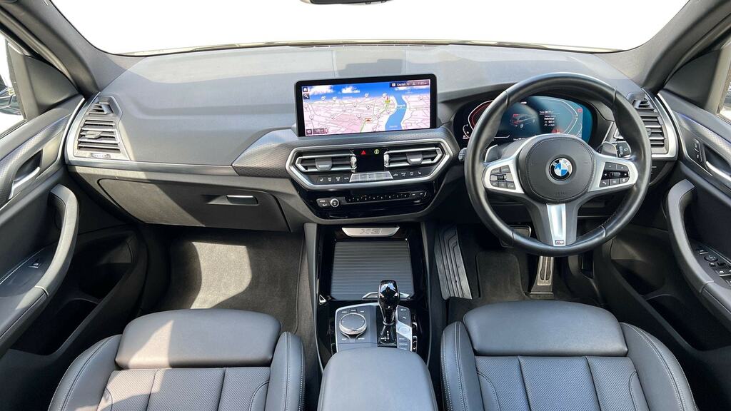BMW X3 Xdrive20d Mht M Sport Step CN73WTX White #4