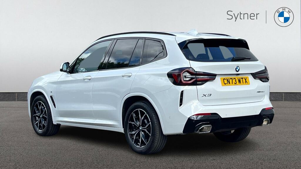 BMW X3 Xdrive20d Mht M Sport Step CN73WTX White #2